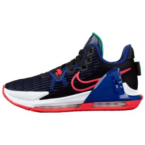 Nike LeBron Witness 6 Black Deep Royal Blue Blackened-Blue Siren-Red (CZ4052-00546)