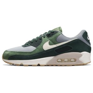 Nike Air Max 90 Premium Pro Green Forest-Green Smoke-Grey Pale-Ivory (DH4621-30040)