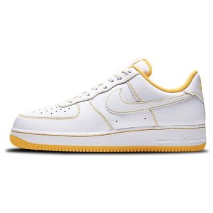 Nike Air Force 1 07 Contrast Stitch    White Laser Orange (CV1724-10244)