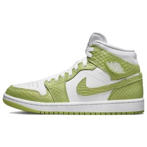 Air Jordan 1 Mid SE Green Python    - (DV2959-11336)