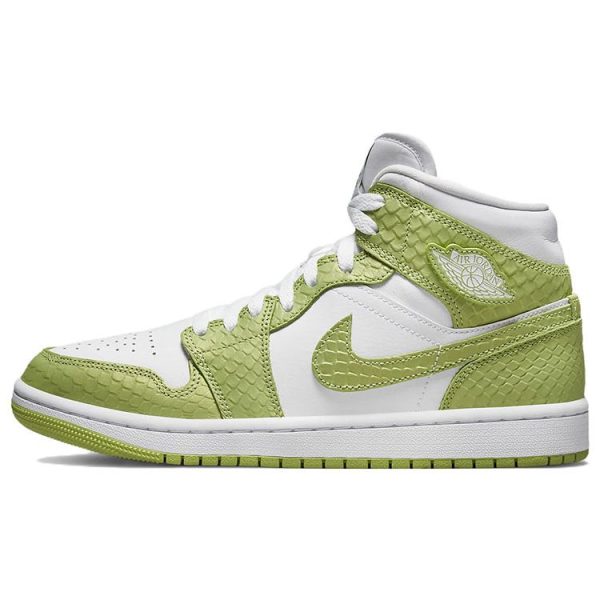Air Jordan 1 Mid SE Green Python    - (DV2959-11336)