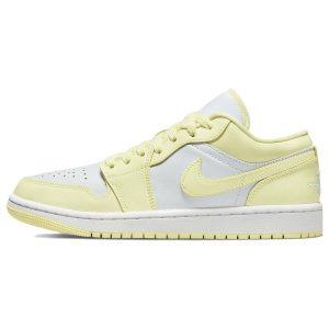 Air Jordan 1 Low Lemonade White Pure-Platinum Citron-Tint (DC0774-00744)