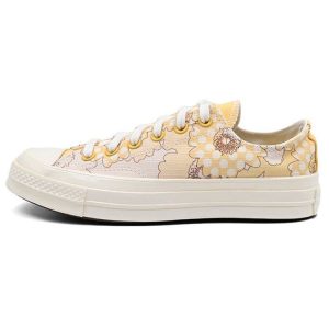 Converse Chuck 70 Low Crafted Florals  Cyber-Mango Egret A (00538C35)