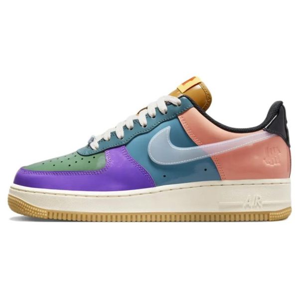 Nike Undefeated x Air Force 1 Low Celestine Blue Multi-Color Sail Gum (DV5255-50038)