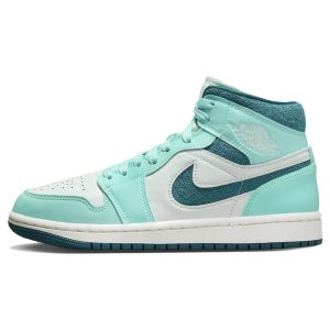 Air Jordan 1 Mid SE     Blue Barely-Green Sail (DZ3745-30036)