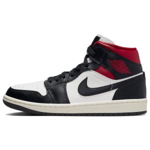 Air Jordan 1 Mid Black Sail Gym (BQ6472-06136)