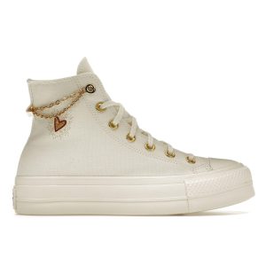 Converse Chuck Taylor All Star High Valentines Day 2023 Cream Egret Thriftshop- A (04453C35)