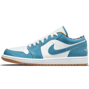 Air Jordan 1 Low Barcelona  Cyber-Teal (DC6991-40040)
