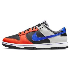 Nike NBA x Dunk Low EMB 75th Anniversary  Knicks Orange Black Racer-Blue (DD3363-00242)