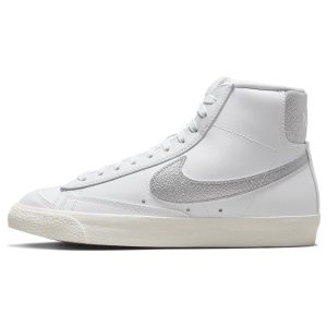 Nike Blazer Mid 77 Essential White Metallic Silver   Sail Summit-White (DQ7574-10038)