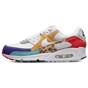 Nike Air Max 90 Safari Mix White Light-Curry Habanero-Red (DH5075-10036)