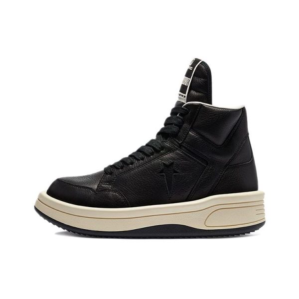 Converse Rick Owens x TURBOWPN Mid Black Cloud Cream (172342C35.5)