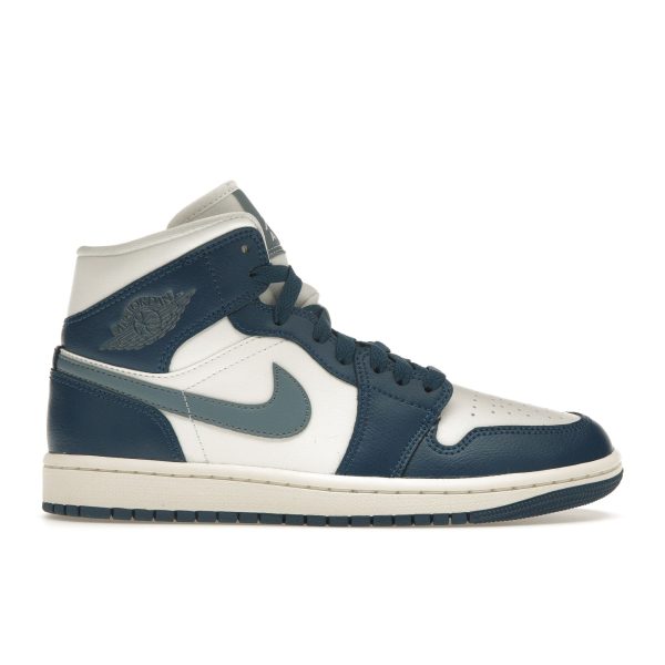 Air Jordan 1 Mid Sky J French Blue   Sail Ozone-Blue (BQ6472-41436)