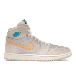 Air Jordan 1 High Zoom Comfort 2 Light Orewood Citrus  -- (DV1307-18041)