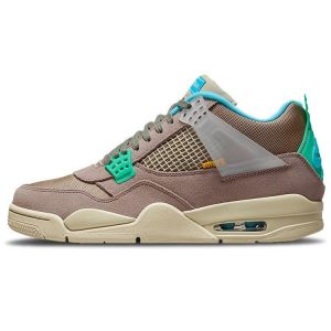 Union LA x Air Jordan 4 Retro Taupe Haze Tan Blue-Fury Khaki (DJ5718-24244)