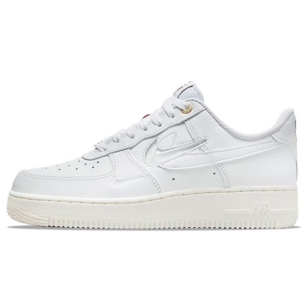 Nike Air Force 1 07 Premium History of Logos White Sail Team-Red (DZ5616-10042)