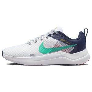 Nike Downshifter 12 White Clear Jade Obsidian Picante-Red (DD9294-10336)