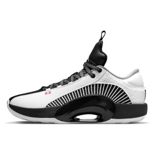 Air Jordan 35 Low PF White Black Varsity-Red (CW2459-10136)