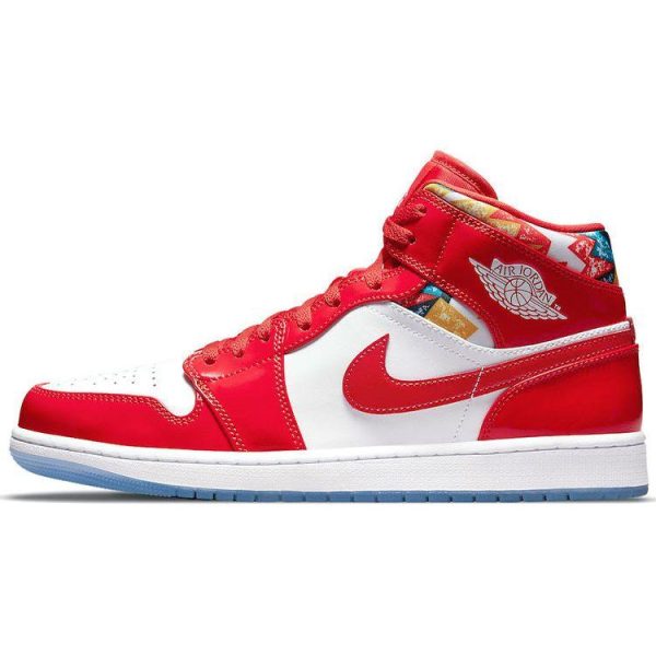 Air Jordan 1 Mid SE Barcelona Sweater    - (DC7294-60042)