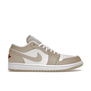 Air Jordan 1 Low SE Sail Rattan Cream White Black (FB7168-12144)