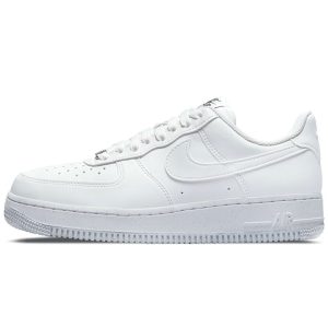 Nike Air Force 1 Move To Zero    Triple White Black Metallic-Silver (DC9486-10138)