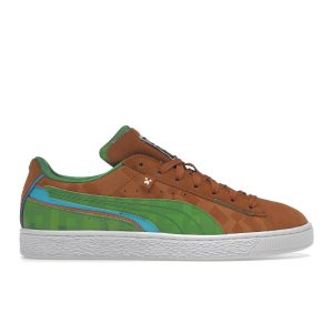 Puma Minecraft x Suede Grass Block Brown Friar-Brown Fern-Green (386290-0142)