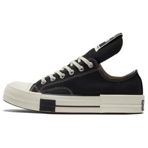 Converse Rick Owens x DRKSHDW DRKSTAR Chuck 70 Low Black Egret (172347C35)