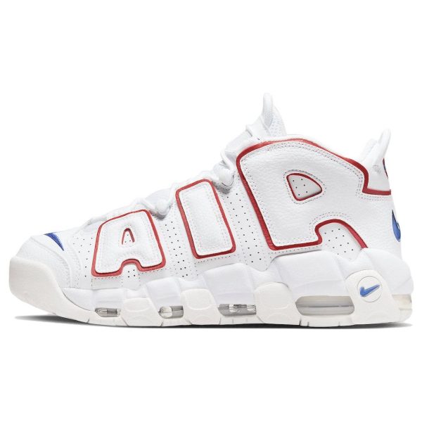 Nike Air More Uptempo 96 USA Hoops White University-Red Sail (DX2662-10044)