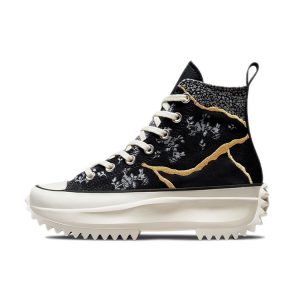 Converse Run Star Hike High Metallic Floral     Egret (172424C37.5)
