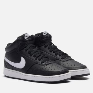кроссовки Nike Wmns Court Vision Mid (CD5436-001) черного цвета