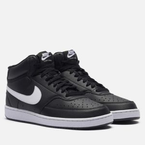 кроссовки Nike Court Vision Mid Next Nature (DN3577-001) черного цвета