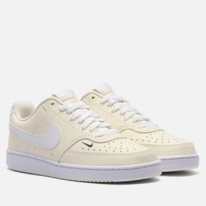 кроссовки Nike Wmns Court Vision Low Next Nature (FV9952-100) бежевого цвета