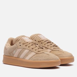 кроссовки adidas Samba XLG (JI3196) бежевого цвета