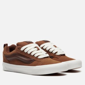 кеды Vans Knu Skool Suede (VN000D6CDFM) коричневого цвета