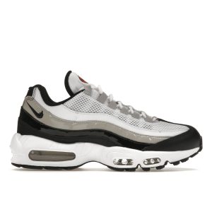 Nike Air Max 95 Light Iron Ore Black White University Red (DR2550-10038)