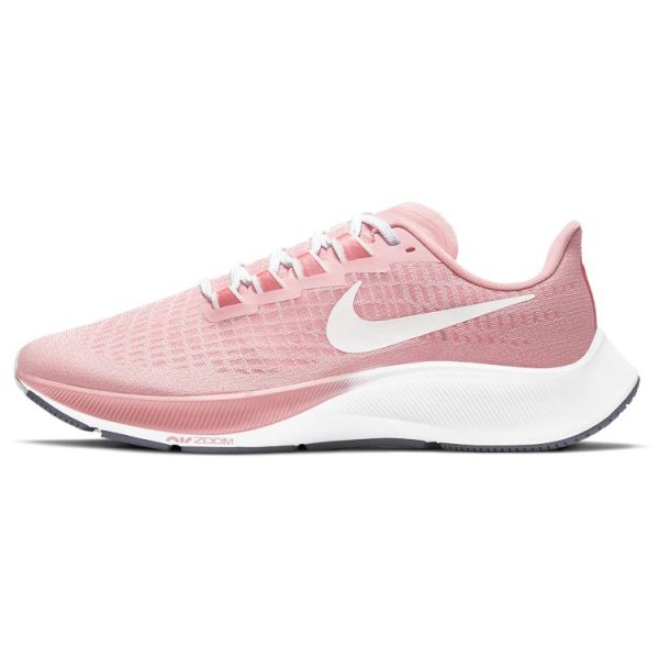 Nike Air Zoom Pegasus 37 Pink Glaze Barely-Rose Football-Grey Metallic-Summit-White (DH0129-60036)