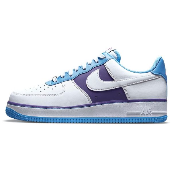 Nike NBA x Air Force 1 07 LV8 75th Anniversary    Lakers White Coast Field-Purple (DC8874-10140)