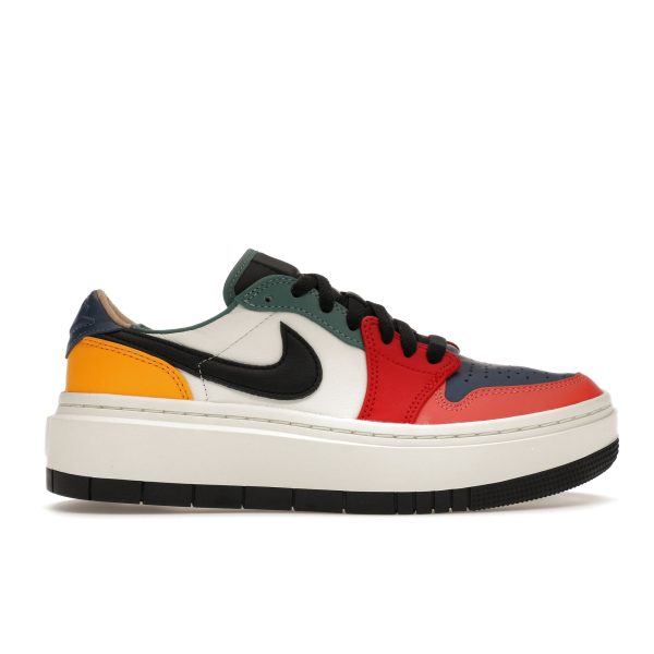 Air Jordan 1 Elevate Low    Sail Fire-Red Taxi (DX3951-10043)