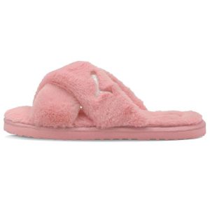 Puma Fluff X Strap Slide Lotus Pink White (384936-0337)