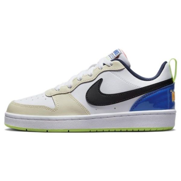 Nike Court Borough Low 2 SE GS Player One   - (FB1394-10140)