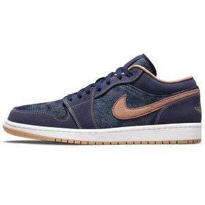 Air Jordan 1 Low SE Denim Blue Midnight-Navy Muslin (DH1259-40041)