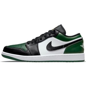 Air Jordan 1 Low Green Toe Noble-Green Pollen White (553558-37145)