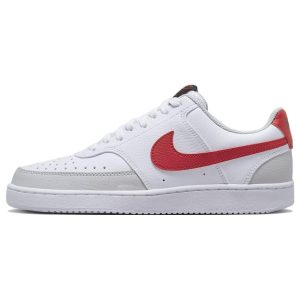 Nike Court Vision Low White University Red   - (FD0284-10040)