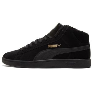 Puma Smash v2 Mid Winter Black Team Gold (375870-0236)