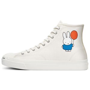 Converse POP Trading Company x Jack Purcell Pro High Miffy -   Egret Cream Black (171851C37)