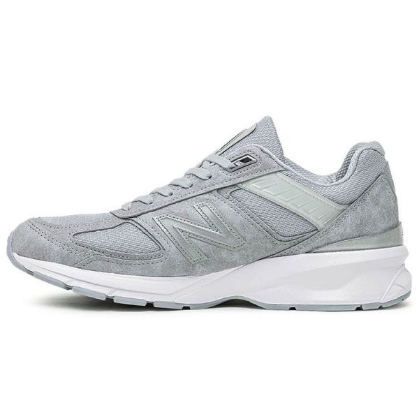 New Balance 990v5 Made In USA Vegan Grey White (M990JS543)