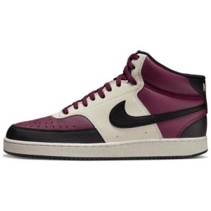 Nike Court Vision Mid Next Nature Dark Beetroot Red Sail Black (DN3577-60044)