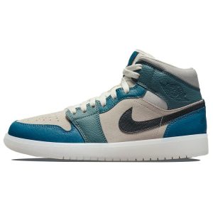 Air Jordan 1 Mid Anti Gravity Machines   White Dark-Pony Saturn-Gold (DM9601-20036)
