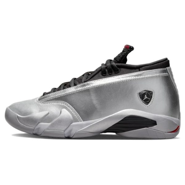 Air Jordan 14 Retro Low Metallic Silver   - - (DH4121-06040)