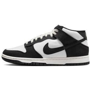 Nike Dunk Mid Canvas Panda Black Sail (DV0830-10243)